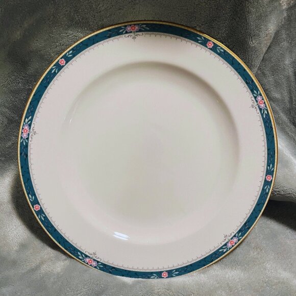 Vintage 1990s Christopher Stuart Somerset Fine China Dinner Plates – Set of 6 (1 - Picture 1 of 7